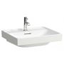 Laufen Meda H8161120001041 umywalka 55x46 cm prostokątna ścienna biała zdj.1