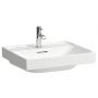 Laufen Meda H8161127571041 umywalka 55x46 cm prostokątna ścienna biała zdj.1