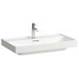 Laufen Meda H8161170001091 umywalka 80x46 cm prostokątna ścienna biała zdj.1