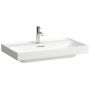 Laufen Meda H8161177571041 umywalka 80x46 cm prostokątna ścienna biała zdj.1