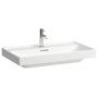 Laufen Meda H8161177571091 umywalka 80x46 cm prostokątna ścienna biała zdj.1