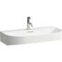 Laufen Sonar H8163444001041 umywalka 80x42 cm półokrągła ścienna biała zdj.1