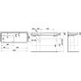 Laufen Meda H8171107581041 umywalka 120x46 cm prostokątna meblowa zdj.2