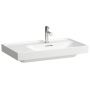 Laufen Meda H8171157571041 umywalka 80x46 cm prostokątna ścienna-meblowa biała zdj.1