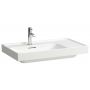 Laufen Meda H8171160001041 umywalka 80x46 cm prostokątna ścienna-meblowa biała zdj.1