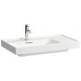 Laufen Meda H8171167571091 umywalka 80x46 cm prostokątna ścienna-meblowa biała zdj.1