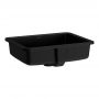 Laufen Savoy H8189487161091 umywalka 44x33 cm prostokątna podblatowa czarna zdj.1