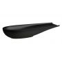 Laufen Il Bagno Alessi H8189747161121 umywalka 100x38 cm owalna nablatowa czarna zdj.1
