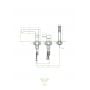 Laveo Pola BAPG13D bateria wannowa zdj.2