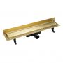Laveo Basso COBG11D odpływ liniowy z rusztem 100 cm zdj.1