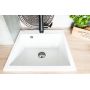 Laveo Chichi SBH710T zlewozmywak granitowy 48x39 cm zdj.5