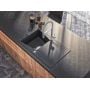 Laveo Grenada SBG511T zlewozmywak granitowy 78x48 cm zdj.4