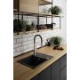 Laveo Barbados SBB513T zlewozmywak granitowy 65x44 cm zdj.3