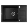 Laveo Barbados SBB713T zlewozmywak granitowy 65x44 cm zdj.1