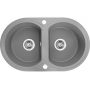 Laveo Dafne SBD520T zlewozmywak granitowy 78x47 cm zdj.1