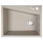 Laveo Grenada SBG410T zlewozmywak granitowy 60x48 cm zdj.1
