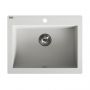 Laveo Komodo SBK610T zlewozmywak granitowy 63.5x49 cm biały zdj.1