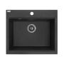 Laveo Tau SBT710Y zlewozmywak granitowy 57x50 cm zdj.1
