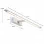 Light Prestige Isla GSLWB20WWHCCT lampa ścienna 1x20 W biały zdj.2