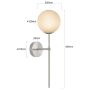 Light Prestige Piruleta LP0081WCH kinkiet 1x5 W chrom zdj.2
