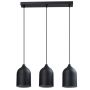Light Prestige Nilo LP01103LBK lampa wisząca 3x8 W czarna zdj.1