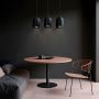 Light Prestige Nilo LP01103LBK lampa wisząca 3x8 W czarna zdj.4