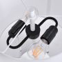 Light Prestige Fogo LP03042TWH lampa stołowa 2x15 W biała zdj.5