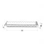 Light Prestige Solar LP040610RSWH lampa do zabudowy 1x20 W biała zdj.2