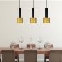 Light Prestige Amo LP07023LGD lampa wisząca 3x15 W złota zdj.4
