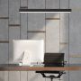 Light Prestige Luci LP14011PLBKSmart inteligentna lampa wisząca 1x45 W czarna zdj.5