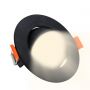 Light Prestige Plus LP15061RSBK lampa podsufitowa 1x7 W czarna zdj.3