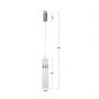 Light Prestige Ambiente LP15101PCH lampa wisząca 1x6 W chrom zdj.2