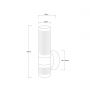 Light Prestige Ambiente LP15101WGD kinkiet 1x6 W złoty zdj.2