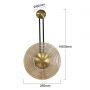 Light Prestige Bell LP17021WAM kinkiet 1x8 W bursztynowy zdj.2