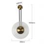 Light Prestige Bell LP17021WTR kinkiet 1x8 W przezroczysty zdj.2