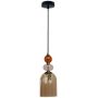 Light Prestige Tropea LP20041PMAM lampa wisząca 1x15 W bursztynowa zdj.1