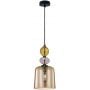 Light Prestige Tropea LP20041PSAM lampa wisząca 1x18 W bursztynowa zdj.1