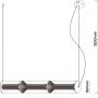 Light Prestige Aeris LP21373LSM lampa wisząca 1x40 W czarna zdj.2