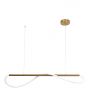 Light Prestige Meleca LP23451PSGDCCT lampa wisząca 1x24 W złota zdj.1