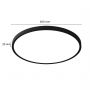 Light Prestige California LP25051C48BK plafon 1x40 W czarny zdj.2