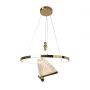 Light Prestige Marissa LP25151PGD lampa wisząca 2x33 W złota zdj.2