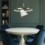 Light Prestige Marissa LP25151PGD lampa wisząca 2x33 W złota zdj.3