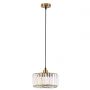 Light Prestige Vetro LP29101PGDround lampa wisząca 1x15 W złota zdj.1