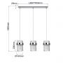 Light Prestige Vetro LP29103LCH lampa wisząca 3x10 W chrom zdj.2