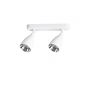 Light Prestige Campana LP31032WSWH lampa podsufitowa 2x8 W biała zdj.2