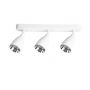 Light Prestige Campana LP31033WSWH lampa podsufitowa 3x8 W biała zdj.2