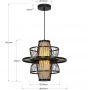 Light Prestige Astra LP31101PBK lampa wisząca 1x15 W czarna zdj.2