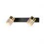 Light Prestige Erovia LP59232WSGD lampa podsufitowa 2x10 W czarna-złota zdj.3