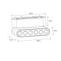 Light Prestige Magnetic Slim LP616MAGSLIM6W3WH lampa magnetyczna 1x6 W biały zdj.2