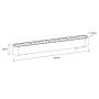 Light Prestige Magnetic Slim LP636MAGSLIM12W3WH lampa magnetyczna 1x12 W biały zdj.2
